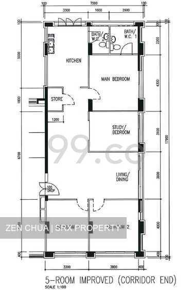 Blk 359 Hougang Avenue 5 (Hougang), HDB 5 Rooms #199885812